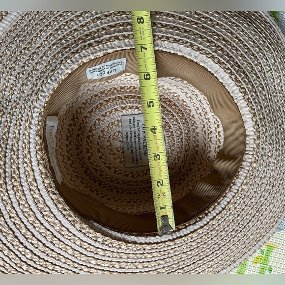 Eric Javits Hampton Natural Squishee Wide Brim Sun Hat Packable 50+ UPF Beach. - Picture 6 of 16